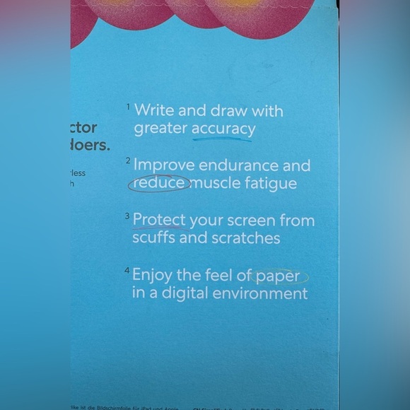 Paperlike Brand Screen Protector IPad 10.9" 10th Gen 2 Pieces New Sealed Package - Picture 4 of 4